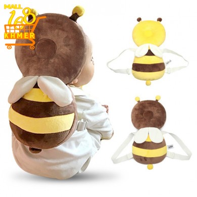 Baby bee-shaped neck pillow 